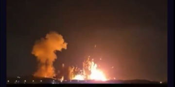 Trump Shares Fiery Blast Footage From Iran Strike