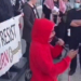 ‘Appalling’ Video Shows Protesters Cheer American Troops Returning Home From Iran War ‘In Caskets’