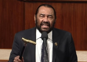Cane-Wielding Democrat Infamously Thrown Out Of Trump Speech Close To Getting Tossed From Congress
