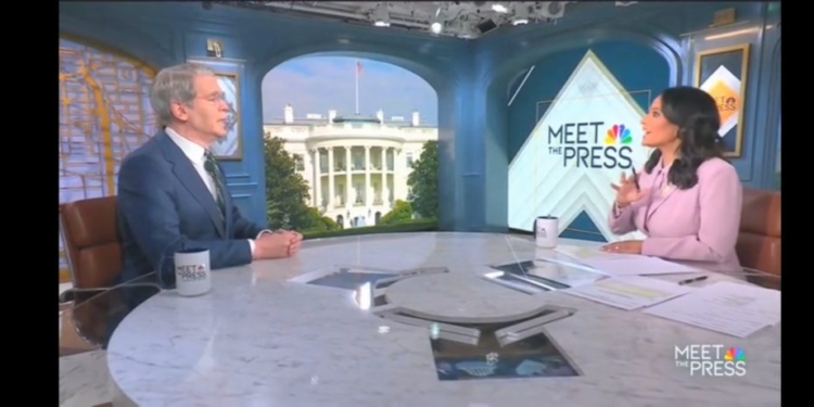 Defiant Scott Bessent Brushes Off Kristen Welker’s ‘Ridiculous Question’ About Iran War Funding