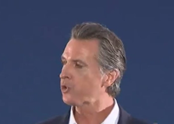 Gavin Newsom Calls GOP Senator ‘Racist Piece Of Sh*t’