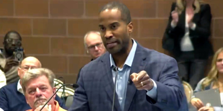 GOP Rep Crashes School Board Meeting To Blast District For Silencing Tax Hike Whistleblower