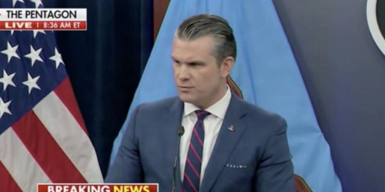 Hegseth Vows To Go ‘As Far As We Need To,’ Does Not Rule Out Boots On Ground In Iran