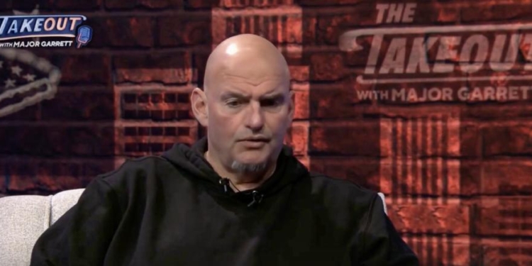 John Fetterman Says He Will Never Vote For Current Version Of Election Integrity Law