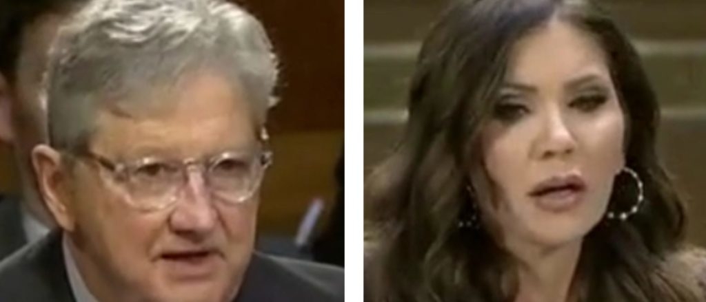 John Kennedy Holds Kristi Noem’s Feet To Fire Over Expensive Ad Campaign
