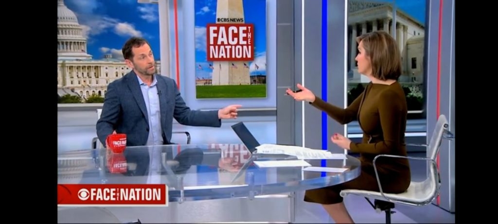 Margaret Brennan Asks Dem Rep Jason Crow Why He Keeps Defending Shutdown After Pointing Out It Hurts His Own Voters