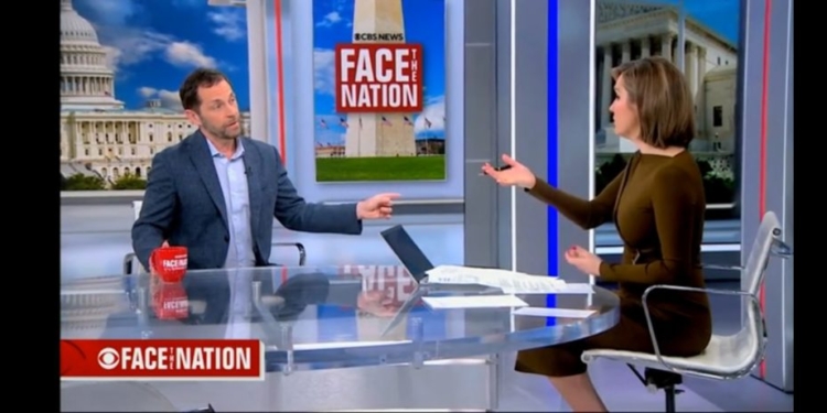 Margaret Brennan Asks Dem Rep Jason Crow Why He Keeps Defending Shutdown After Pointing Out It Hurts His Own Voters