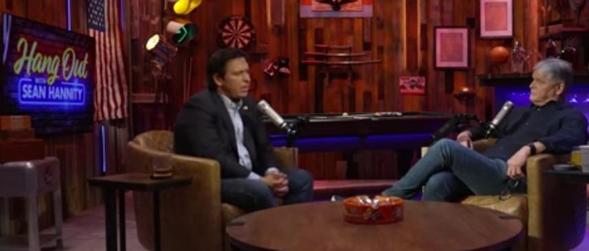 Sean Hannity Asks Ron DeSantis If He’s Plotting Another Run For White House