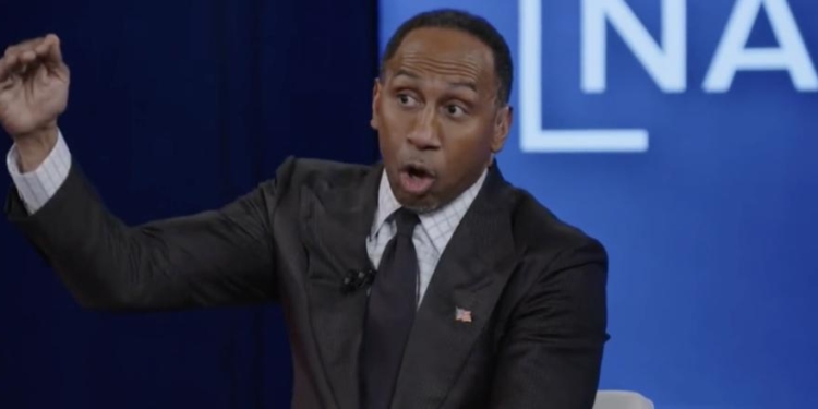 Stephen A. Smith Loses It On Caller Who Says Biden Didn’t Open Borders