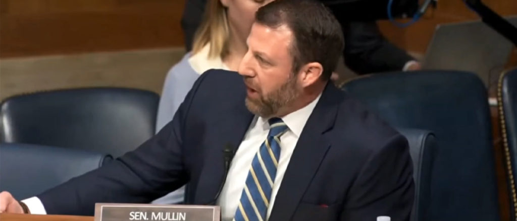 Surprise Democrat Defection Helps Markwayne Mullin’s Nomination To Be DHS Secretary Advance To Finish Line
