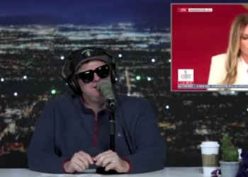 Tim Dillon Does His Best Melania Trump Impression When Poking Fun At White House Robot Event