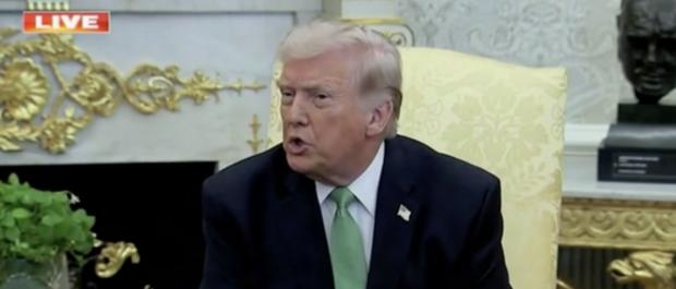 Trump Reacts To Administration Official Resigning Over Iran War