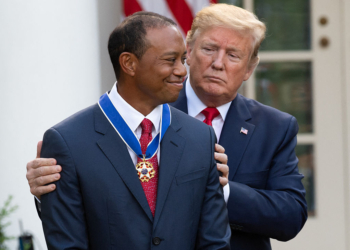 Tiger Woods Called Trump After Rollover Crash