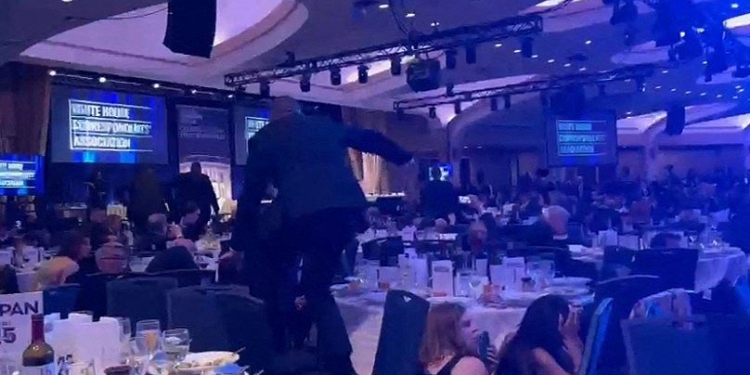 Trump Praises Swift Response After Shooting Scare at Correspondents’ Dinner