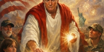 Trump Blasted For Posting AI Image Of Him As Jesus: ‘Gross Blasphemy!’