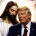 Trump Posts Image of Him With Jesus