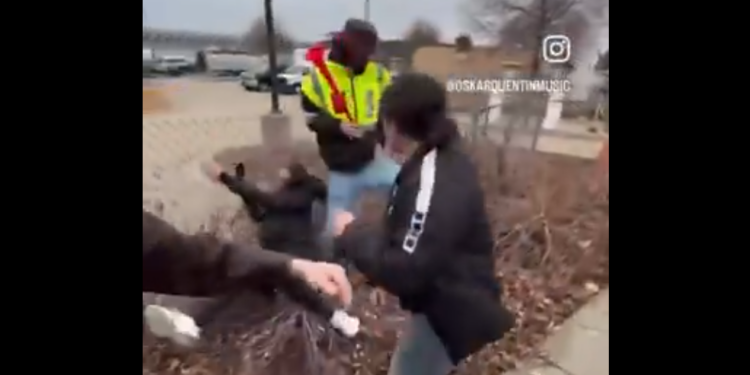Watch: TPUSA Reporter Attacked by Mob at Anti-ICE Protest