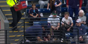 Sideline Reporter Steps In After Fan Snatches Ball From Young Girl