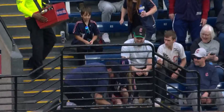 Sideline Reporter Steps In After Fan Snatches Ball From Young Girl