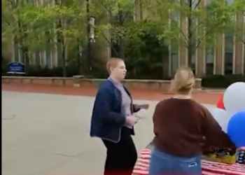Student Accused of Vandalizing TPUSA Campus Booth While Making Chilling Remark