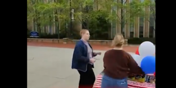 Student Accused of Vandalizing TPUSA Campus Booth, While Making Chilling Remark