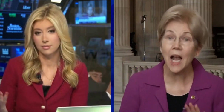 Elizabeth Warren Snaps At CNBC Host Who Compared Her To Trump