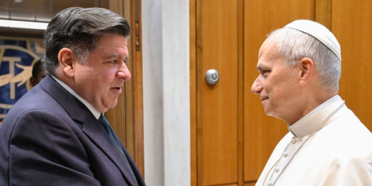 JB Pritzker Shares Newfound Love For Pope Leo After Blatantly Defying Him On Assisted Suicide Bill