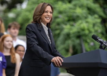 Kamala Harris Rallies Democratic Donors
