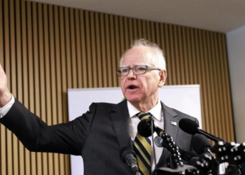 Look Who Tim Walz Spent Easter With