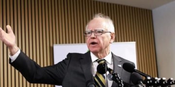 Look Who Tim Walz Spent Easter With