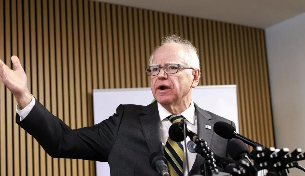 Look Who Tim Walz Spent Easter With