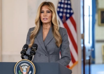 Melania Trump Delivers White House Speech