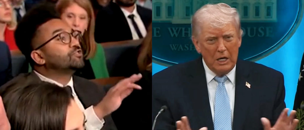 ‘Quiet!’ Trump Snaps At ‘Failing’ NYT Reporter After War Crimes Question