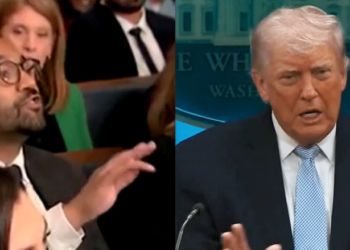 ‘Quiet!’ Trump Snaps At ‘Failing’ NYT Reporter After War Crimes Question