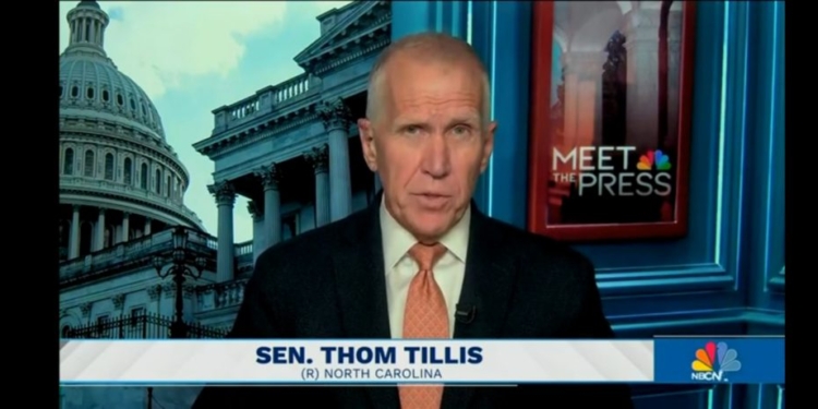 Sen Thom Tillis, A Key Holdout Against Trump’s Fed Nominee, Backs Down, Says He’ll Vote To Confirm