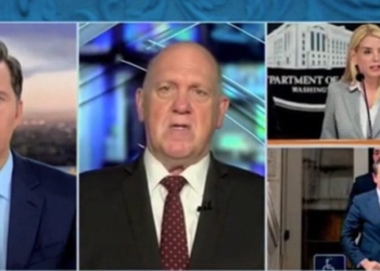 Tom Homan Reveals What’s Next For DOJ After Bondi’s Exit