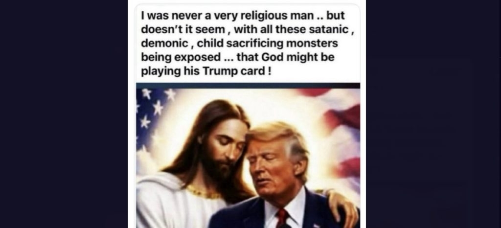 Trump Posts Image Of Himself And Jesus Days After Christ Depiction