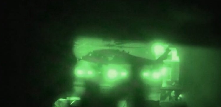 Watch US Marines Rappel Onto Iranian Blockade Runner