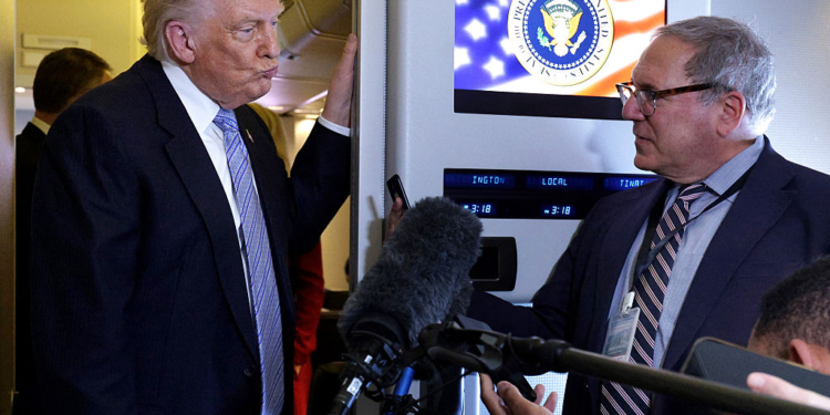 Trump Goes Off on NYT Reporter: ‘You’re a Fake Guy’