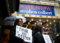 Trump Hints Colbert Is Not the Last to Fall