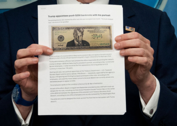 Hillary Clinton Takes Jab at $250 Bill Featuring Trump