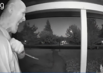 Ring Camera Captures Knife-Wielding Man Terrorizing Homes Before Double Arrest in One Day
