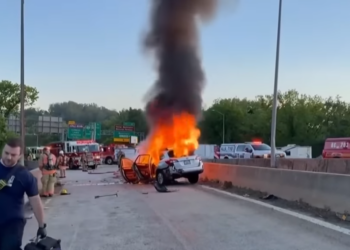 NBC Reporter Pulls Teen From Burning Car Seconds Before Explosion