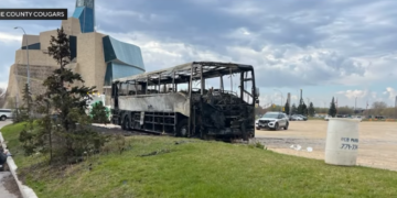 Teen Charged After Baseball Team Bus Goes Up In Flames
