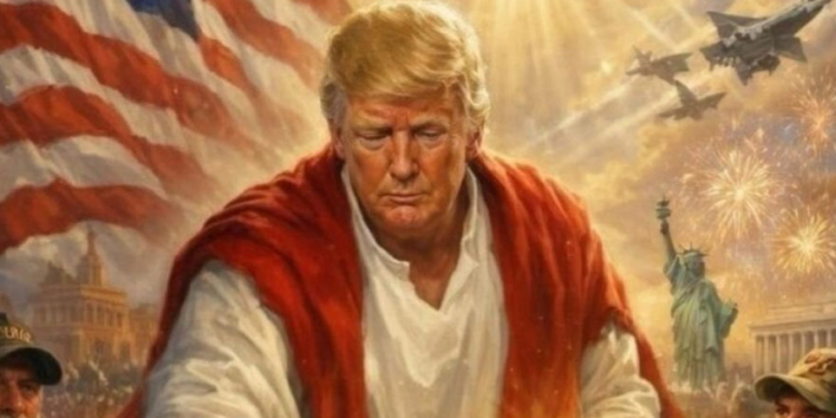 Americans Overwhelmingly Agree Trump’s Jesus Pic, Hegseth’s Prayer For Violence Was Terrible Idea