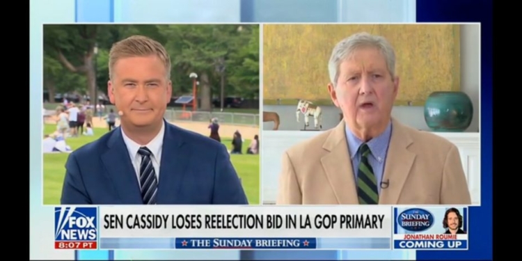 John Kennedy Says Only ‘God’s Perfect Idiot’ Would Have Thought Bill Cassidy Could Survive Primary