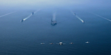 Trump Announces Humanitarian Mission To Free Ships Stranded By Iran War