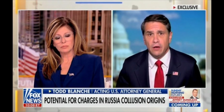 ‘What Is Not Ready?’: Maria Bartiromo Presses Acting AG On Probe Into Trump-Russia Hoax