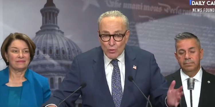 Chuck Schumer Hatches Plot To Tank Weaponization Fund